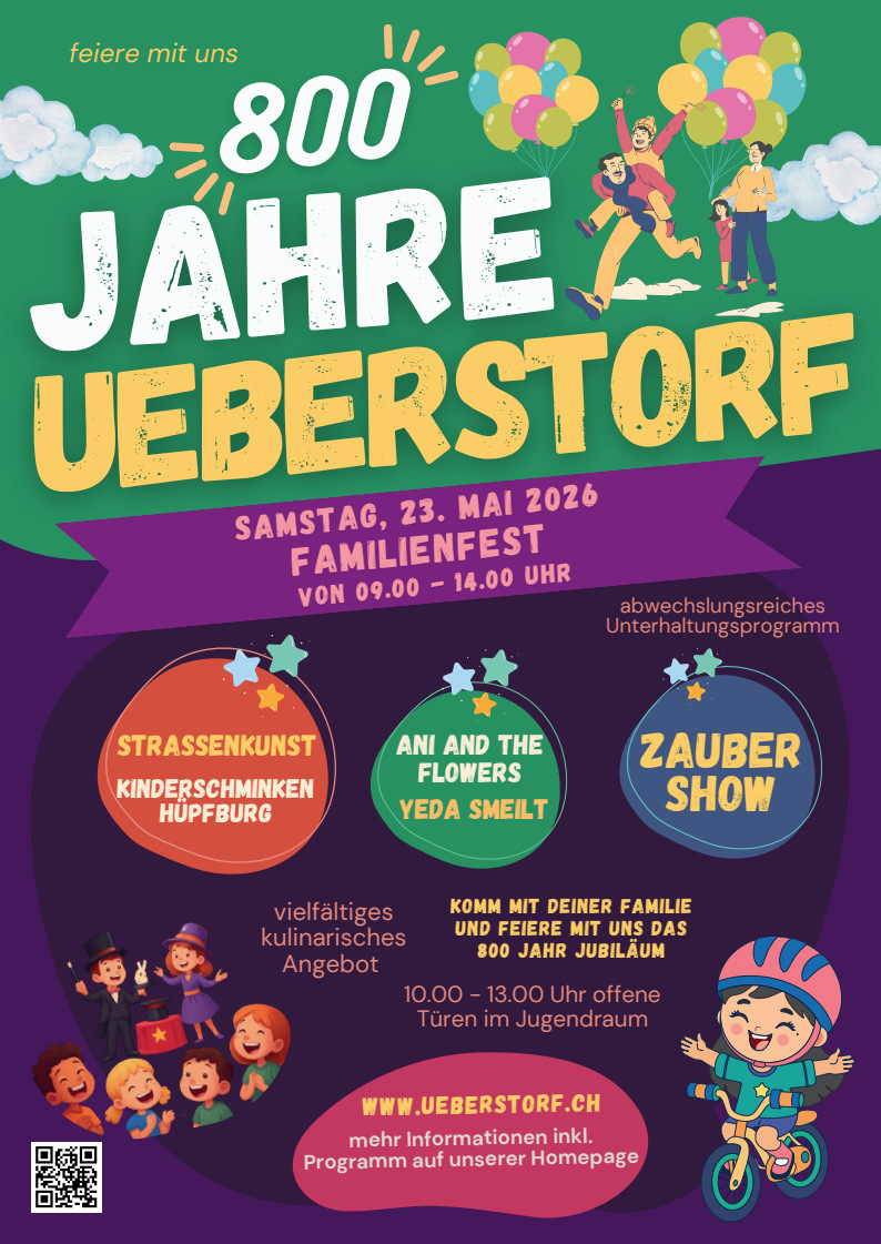 800 Jahre Ueberstorf - Familienfest